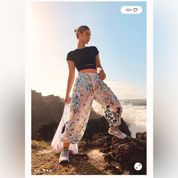 Free people color burst hike pants - Picture 3 of 9